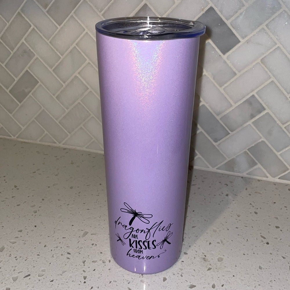 Onebttl purple shimmery bottle 💜